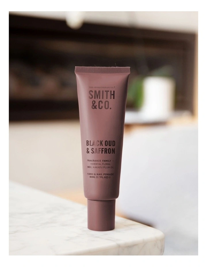 Black Oud & Saffron Hand And Nail Pomade 80ml image 3