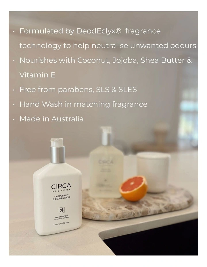 Alchemy Grapefruit And Cedarwood Hand Lotion 450ml image 4