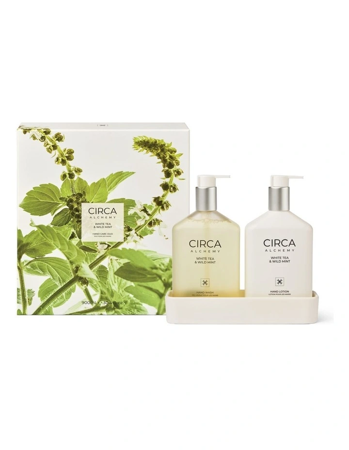 Alchemy Tea And Wild Mint Hand Care Duo 900ml image 1