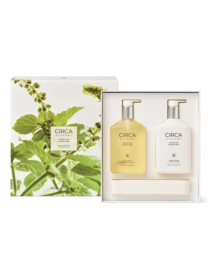 Alchemy Tea And Wild Mint Hand Care Duo 900ml image 2