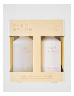 Coconut and Lime Wash and Lotion Set