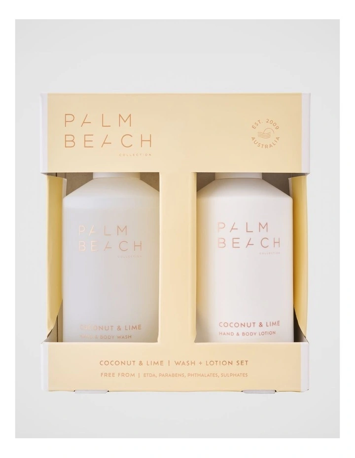 Coconut and Lime Wash and Lotion Set image 1