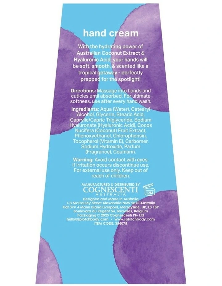 Coconut & Hyaluronic Hand Model Hand Cream 100ml image 2