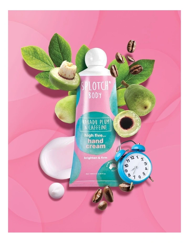 Kakadu Plum And Caffeine High Five Hand Cream 100ml image 3