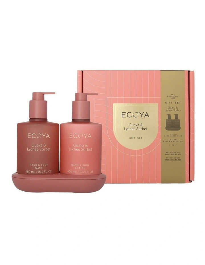 The Bathroom Edit Guava Lychee Sorbet Hand And Body Wash image 1