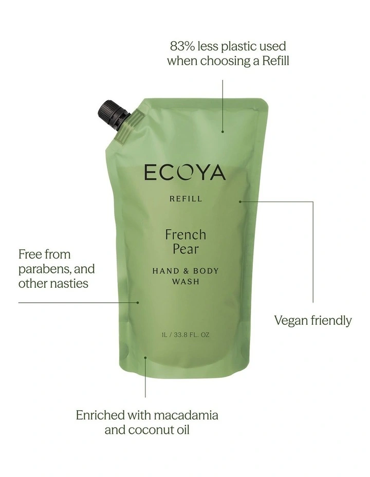 French Pear Hand And Body Wash Refill image 2