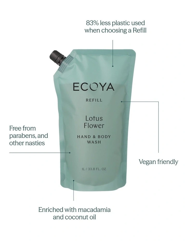 Lotus Flower Hand & Body Wash Refill image 2