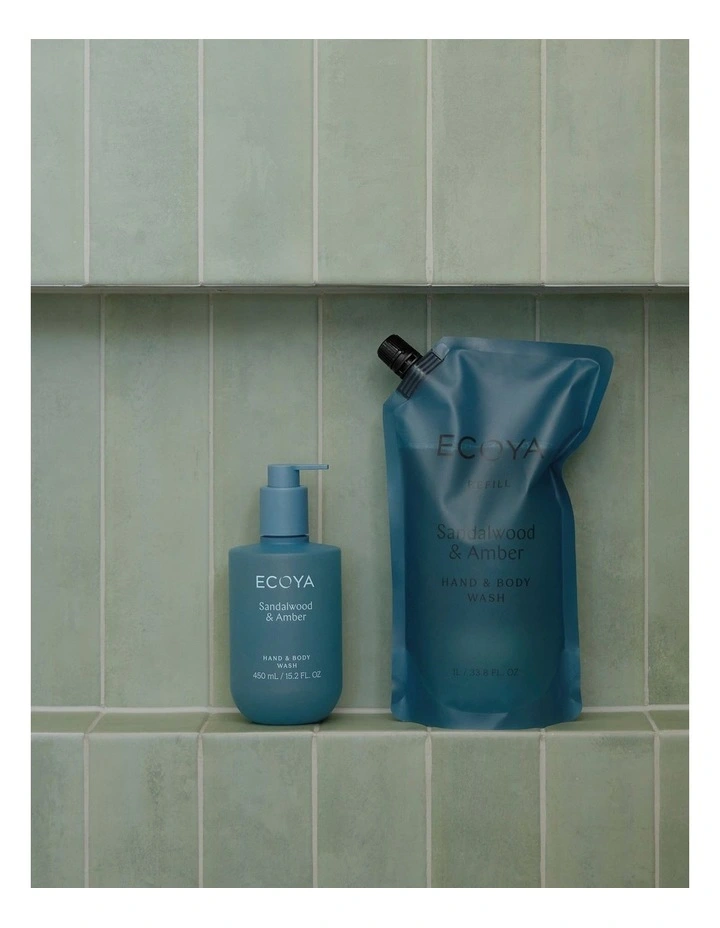 Sandalwood & amber Hand & Body Wash Refill image 3