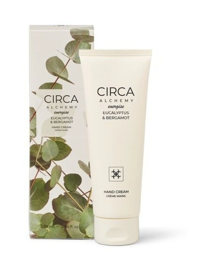 Alchemy Energise Eucalyptus & Bergamot Hand Cream 75ml image 1