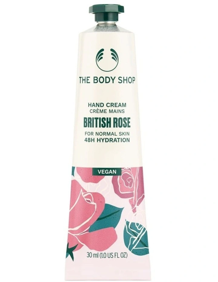 British Rose Hand Cream 30ml image 1