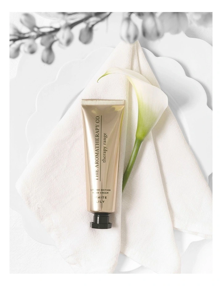 Therapy Festive White Lily Hand Cream 50ml image 3