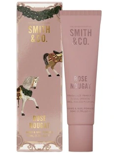 Smith & Co Festive Rose Nougat Hand Cream 50mL