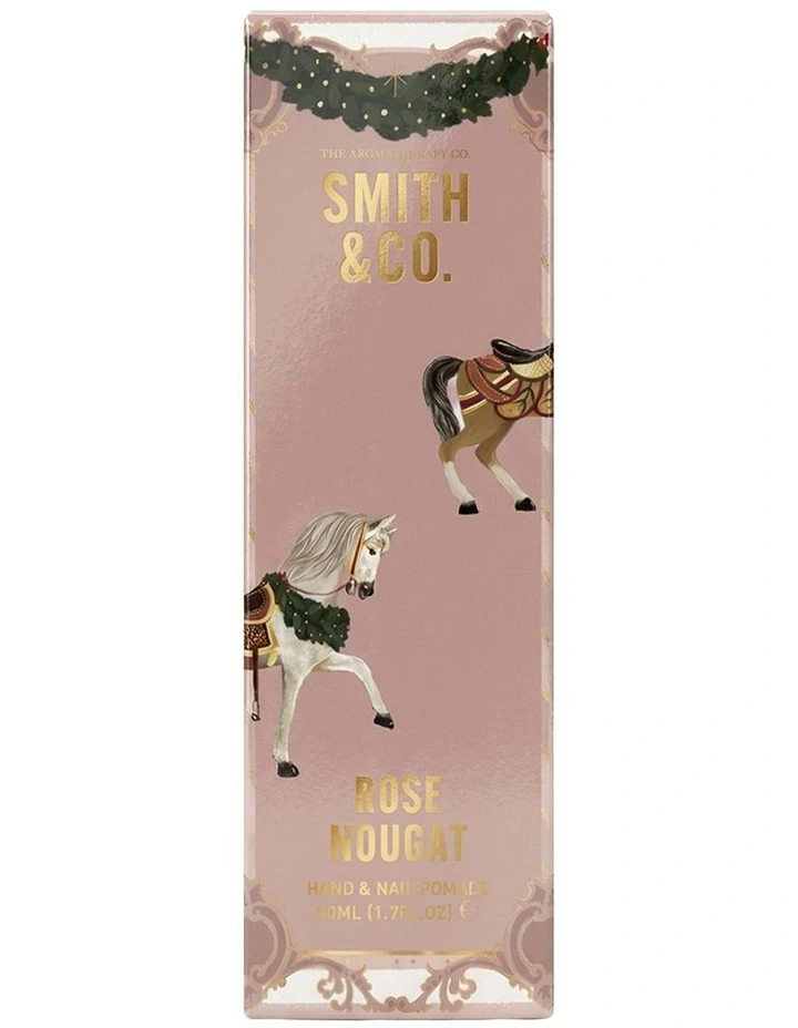Smith & Co Festive Rose Nougat Hand Cream 50mL image 2