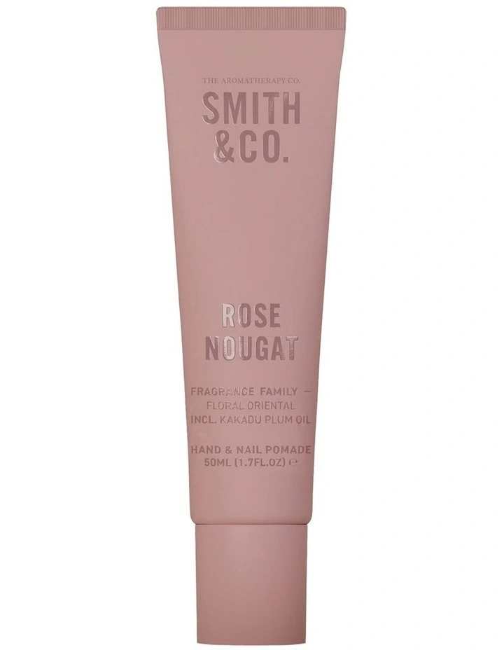 Smith & Co Festive Rose Nougat Hand Cream 50mL image 3