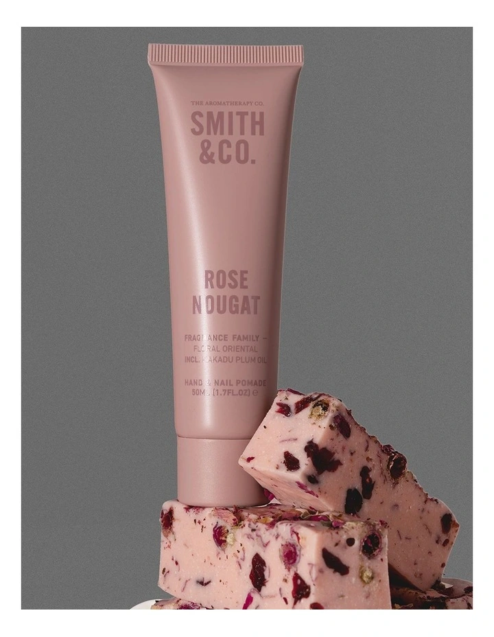 Smith & Co Festive Rose Nougat Hand Cream 50mL image 4
