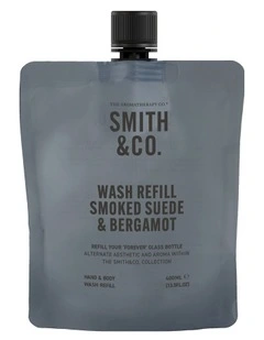 Smoked Suede and Bergamot Refill Hand and Body Wash