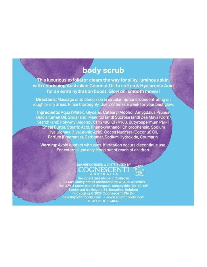Coconut & Hyaluronic Smooth Moves Body Scrub 200g image 2