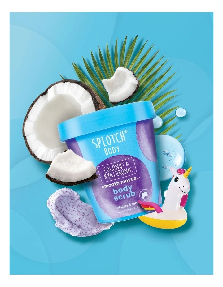 Coconut & Hyaluronic Smooth Moves Body Scrub 200g image 4