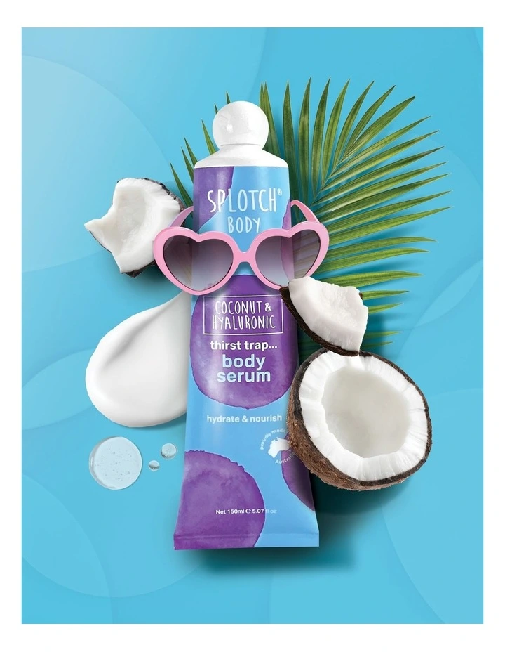 Coconut & Hyaluronic Thirst Trap Body Serum 150ml image 4