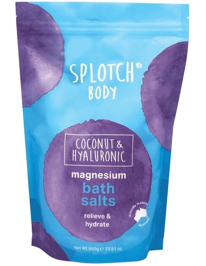 Coconut & Hyaluronic Magnesium Bath Salts 950g image 1