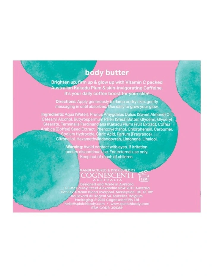 Kakadu Plum And Caffeine Glow Reboot Body Butter 200g image 2