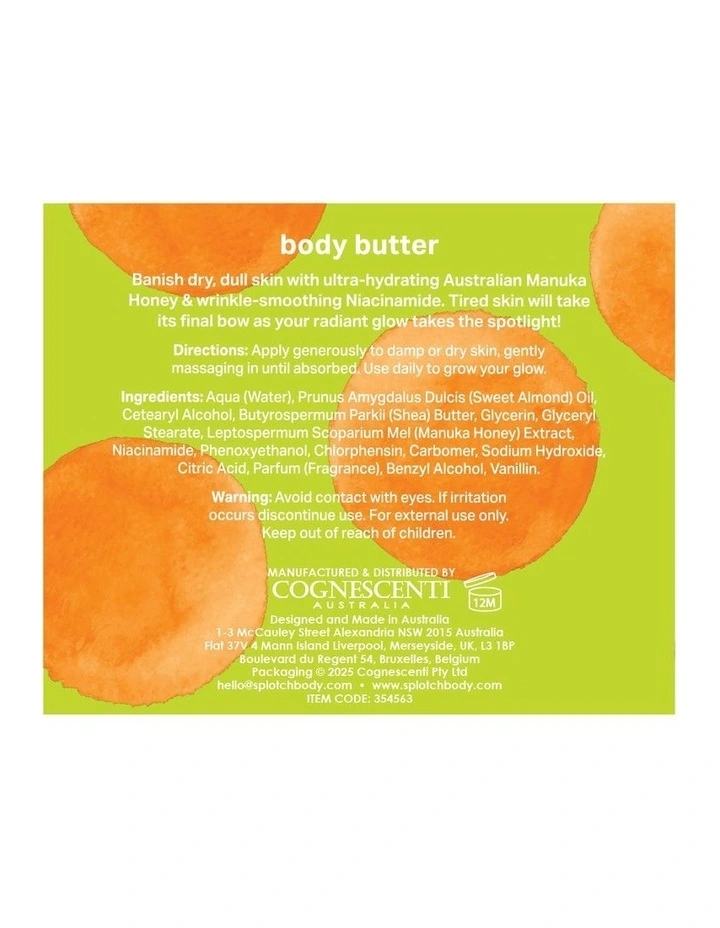 Manuka Honey And Niacinamide Starry Glow Body Butter 200g image 2