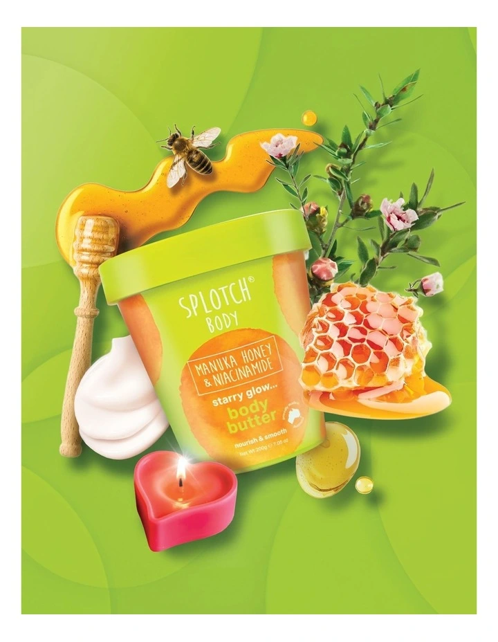 Manuka Honey And Niacinamide Starry Glow Body Butter 200g image 4