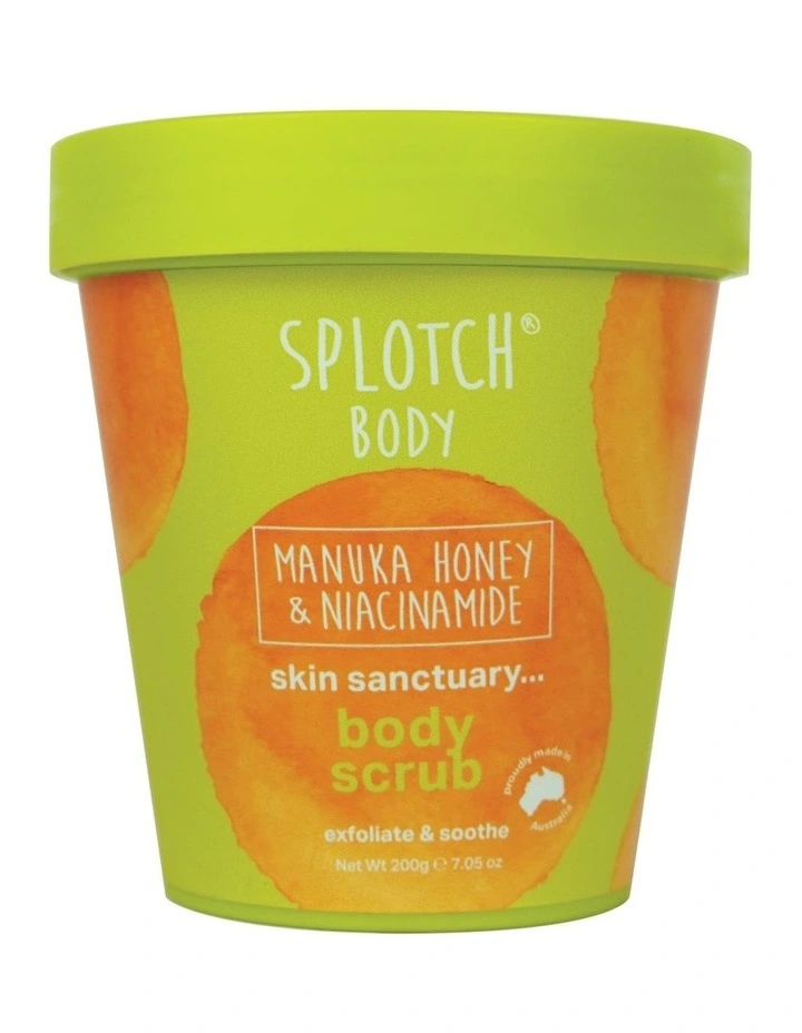 Manuka Honey And Niacinamide Skin Sanctuary Body Scrub 200g image 1