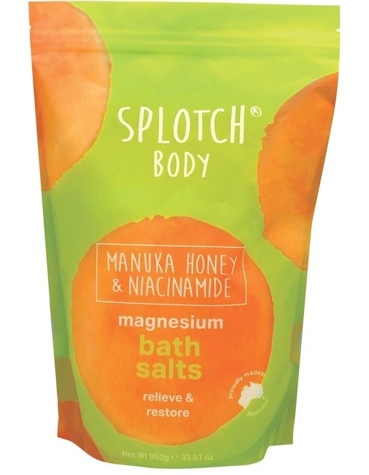 Manuka Honey And Niacinamide Magnesium Bath Salts 950g image 1