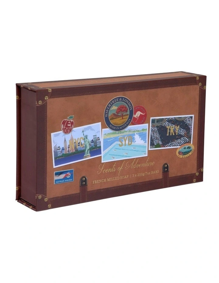 Scents Of Travel Soap Trio Gift Pack image 2