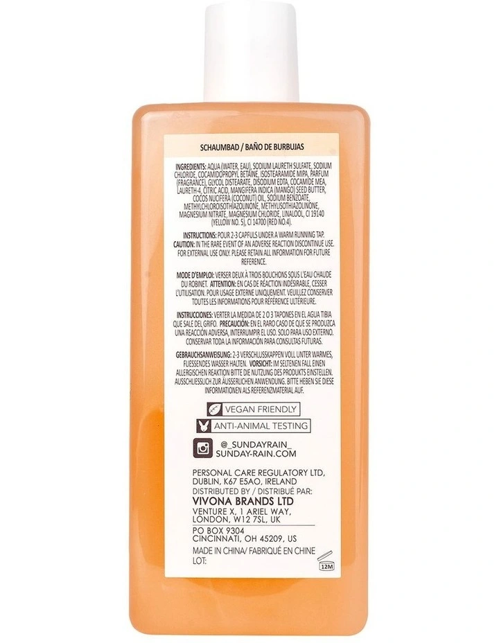 Mango Bubble Bath 450ml image 3