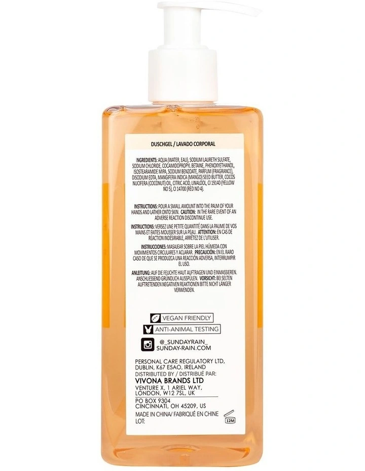 Mango & Coconut Body Wash 440ml image 3
