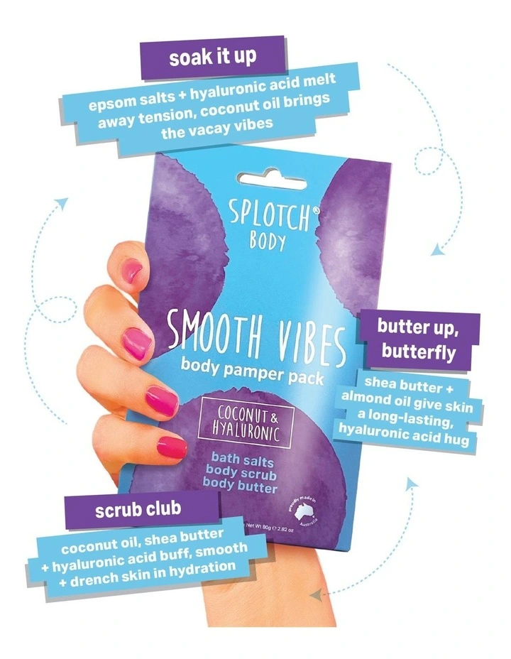 Coconut & Hyaluronic Smooth Vibes Body Pamper Pack image 3