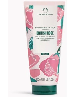 British Rose Lotion-To-Milk 200ml