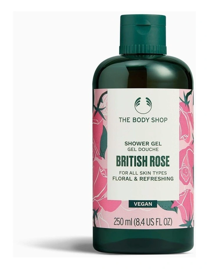 British Rose Shower Gel 250ml image 1