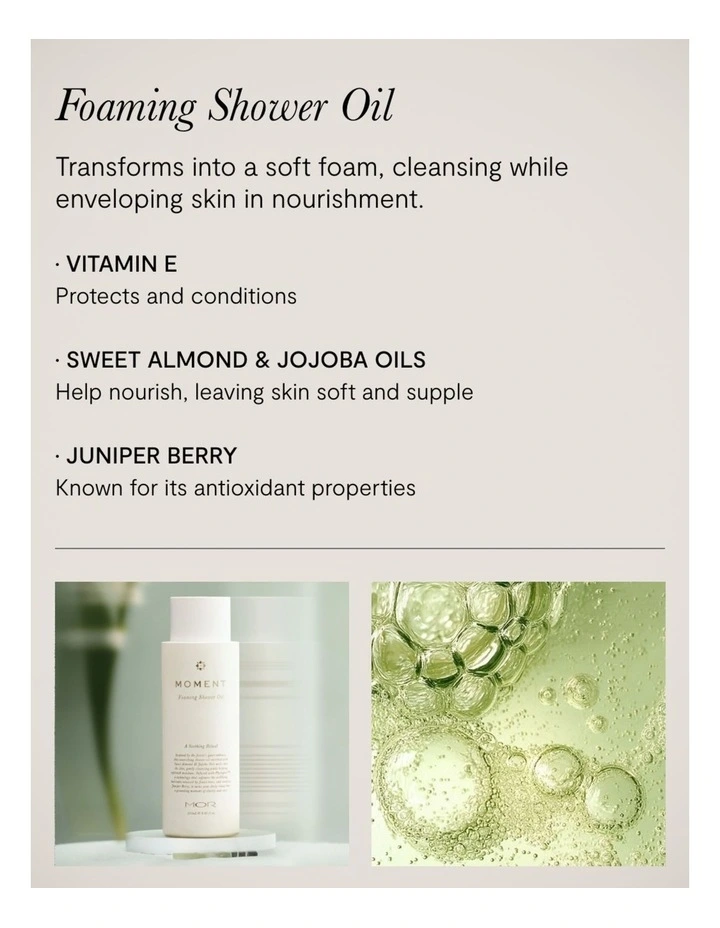 Moment Foaming Shower Oil 250ml image 3