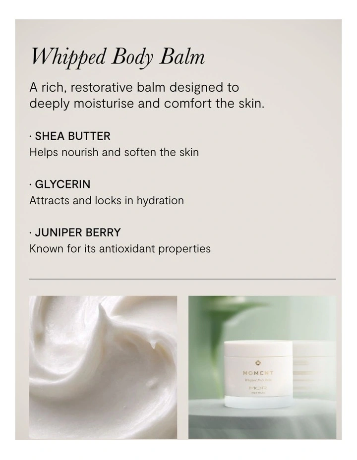 Moment Whipped Body Balm 200g image 3