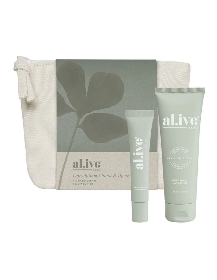 Ivory Bloom Hand And Lip Gift Set image 1