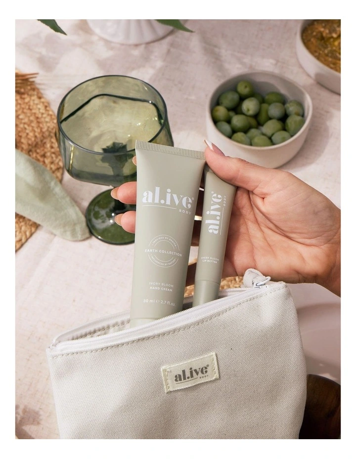 Ivory Bloom Hand And Lip Gift Set image 2