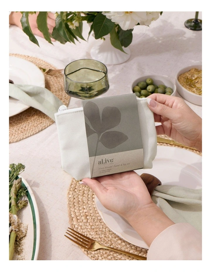 Ivory Bloom Hand And Lip Gift Set image 4