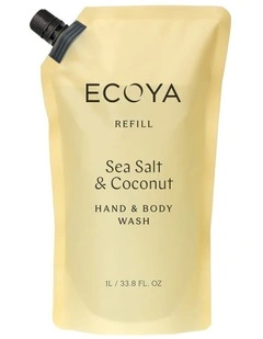 Sea Salt & Coconut Hand & Body Wash Refill 1L