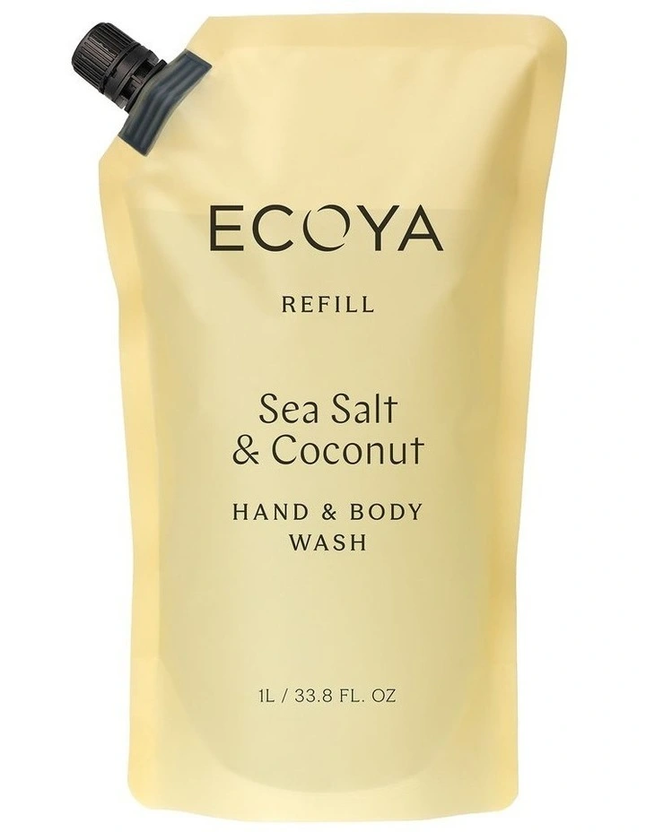 Sea Salt & Coconut Hand & Body Wash Refill 1L image 1