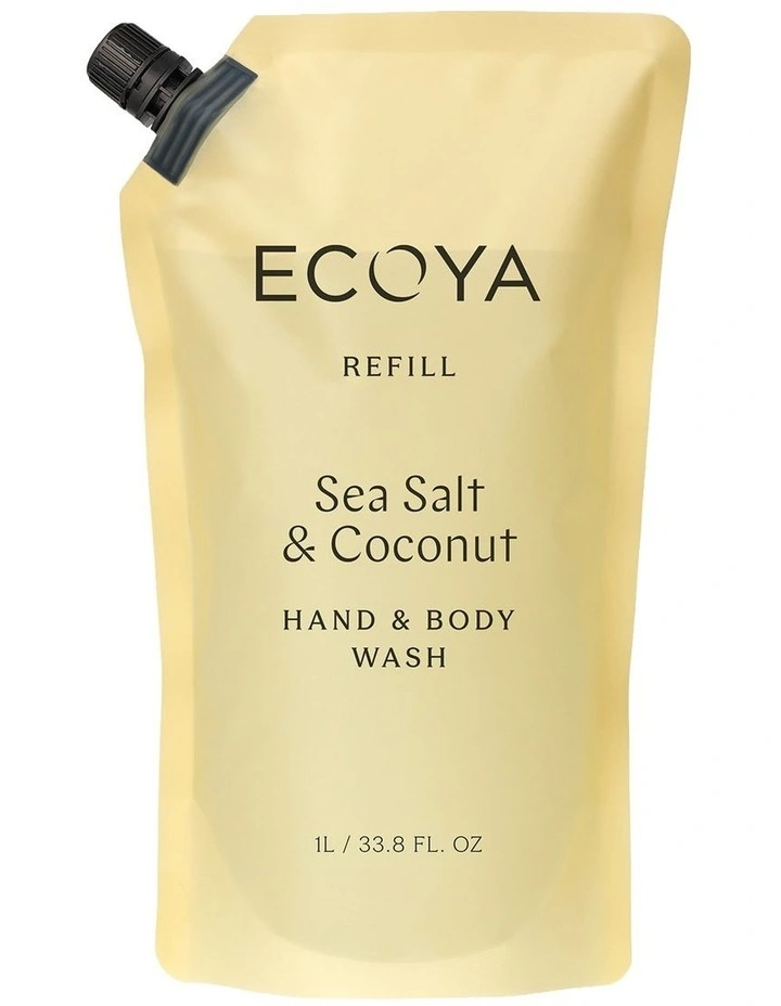 Sea Salt & Coconut Hand & Body Wash Refill 1L image 1