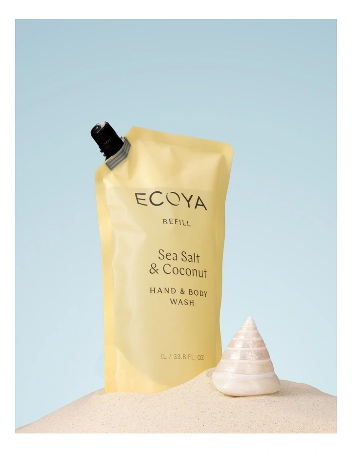 Sea Salt & Coconut Hand & Body Wash Refill 1L image 2