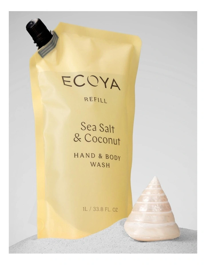 Sea Salt & Coconut Hand & Body Wash Refill 1L image 2