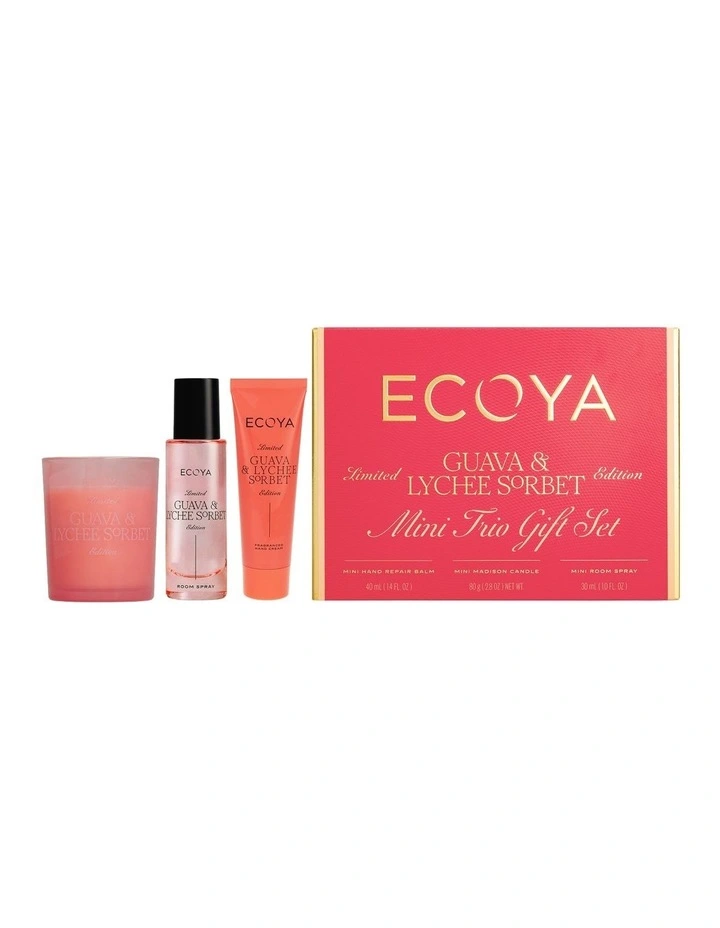 Guava & Lychee Sorbet Mini Trio Gift Set image 1