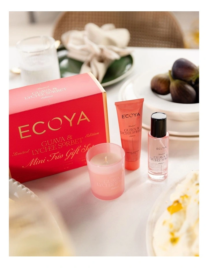 Guava & Lychee Sorbet Mini Trio Gift Set image 2