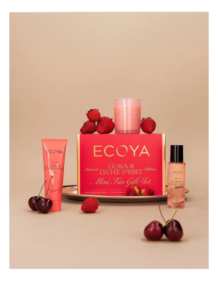 Guava & Lychee Sorbet Mini Trio Gift Set image 3