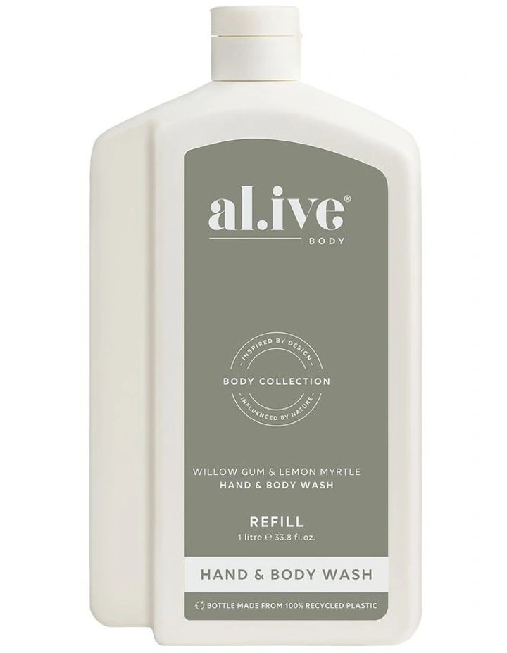 1Ltr Wash Refill - Willow Gum & Lemon Myrtle image 1