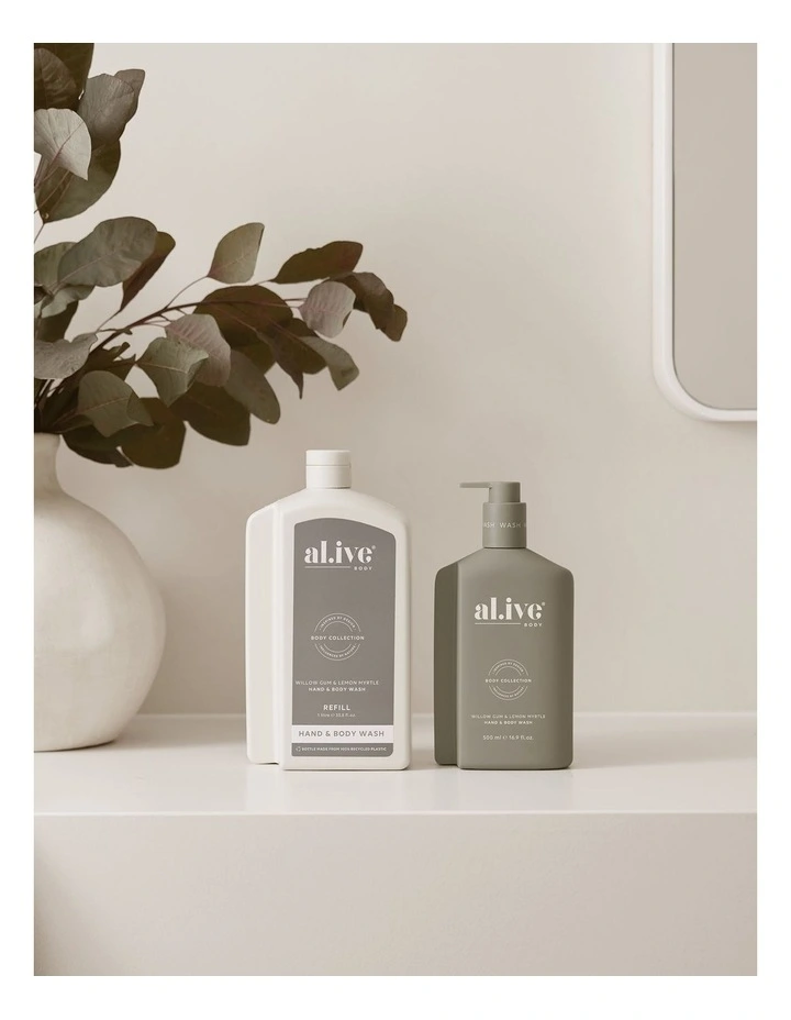 1Ltr Wash Refill - Willow Gum & Lemon Myrtle image 3